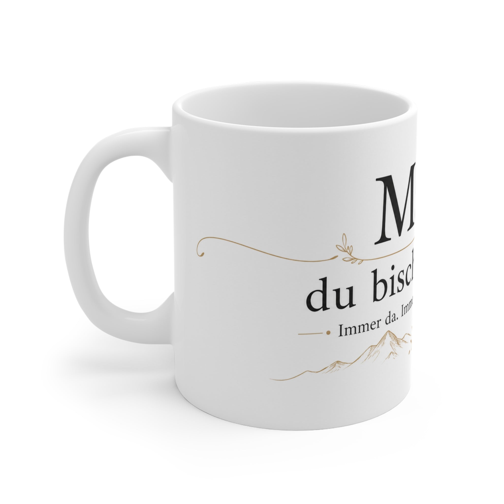 Mami, Du bisch mis Dihei Ceramic Mug — Swiss German Mom Gift