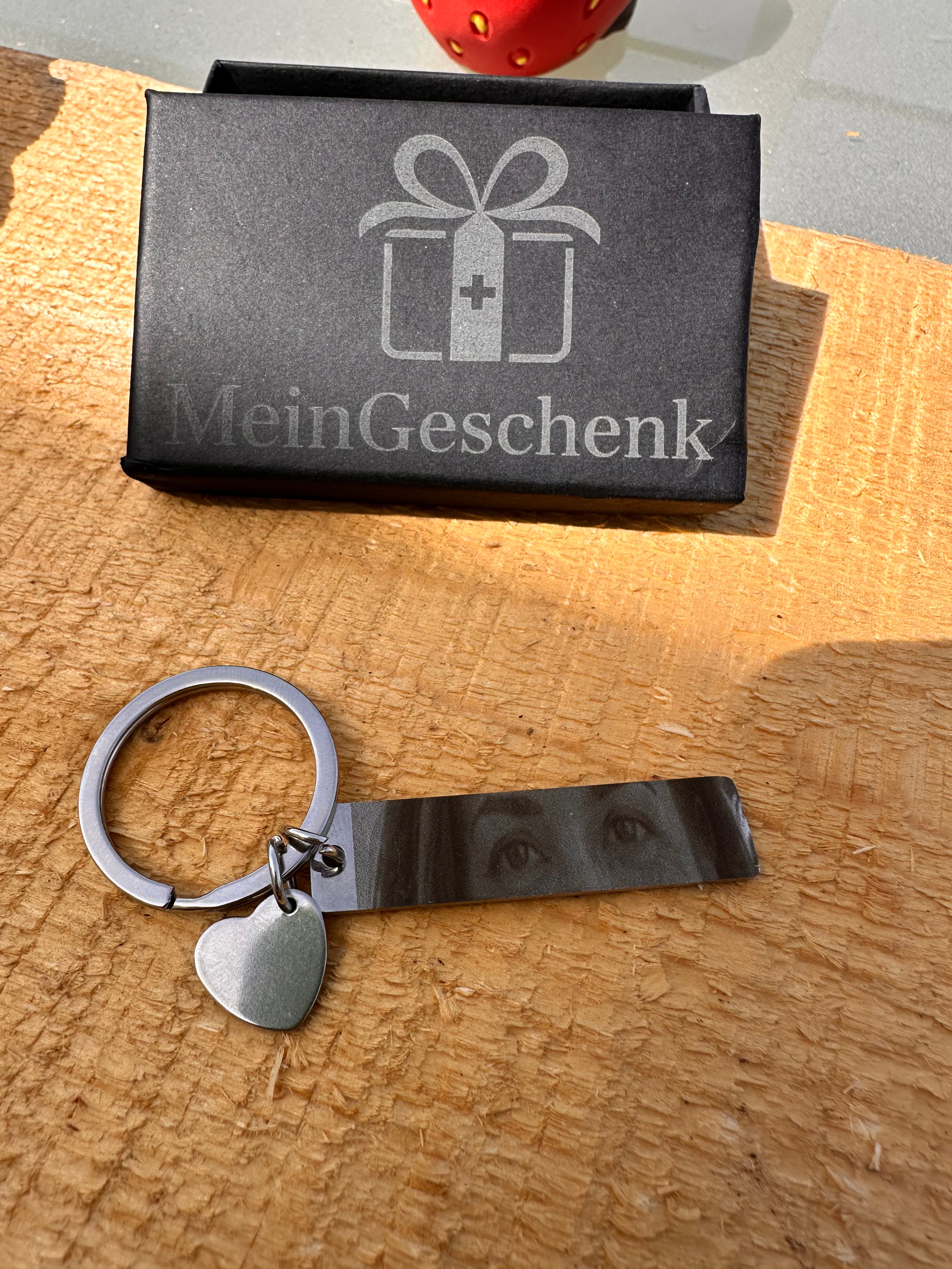 Personalisierter Augen Schlüsselanhänger