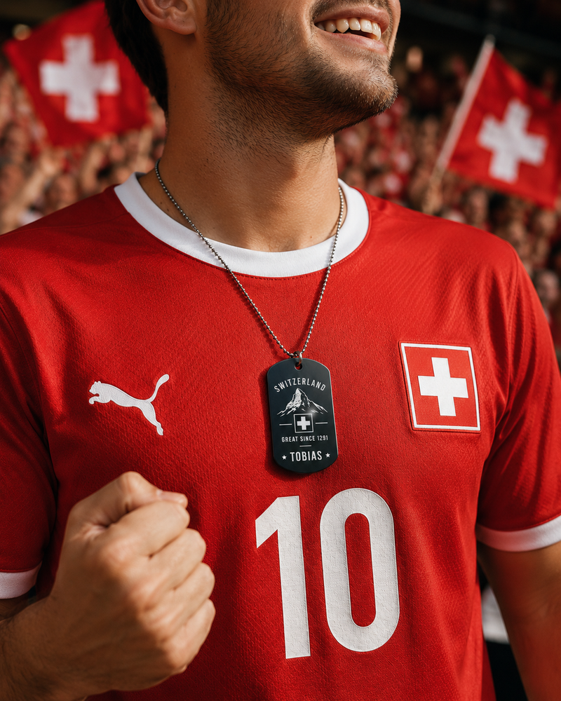 Great since 1291  Dogtag Personalisiert