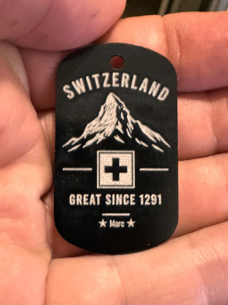 Excellent depuis 1291 Pendentif Personnalisé