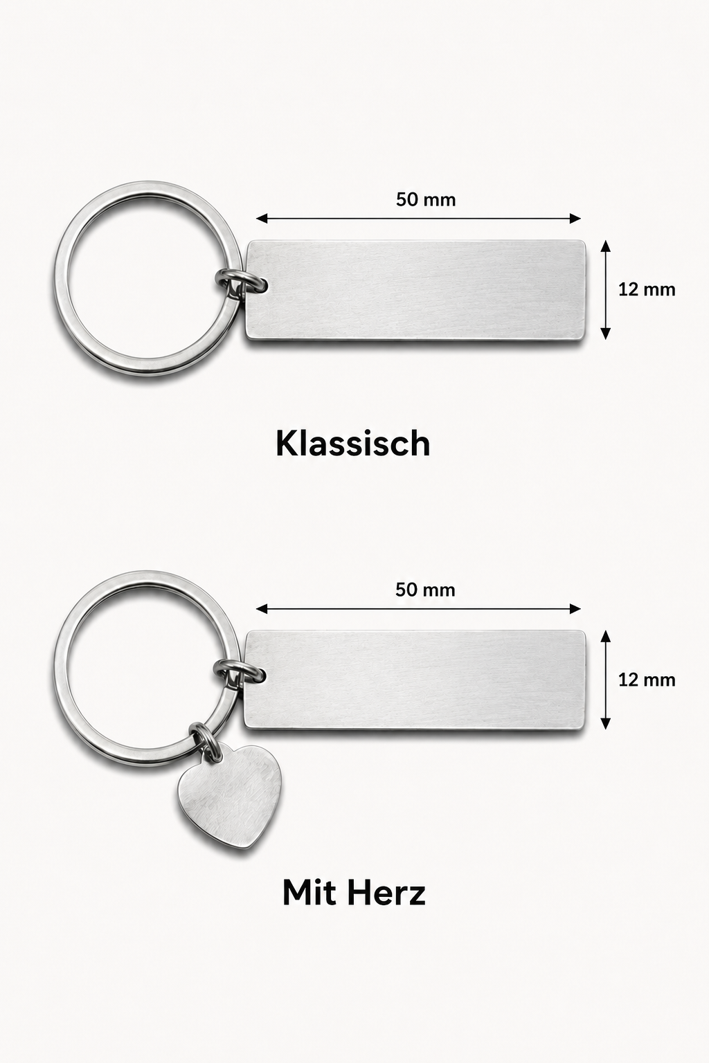 Personalisierter Augen Schlüsselanhänger